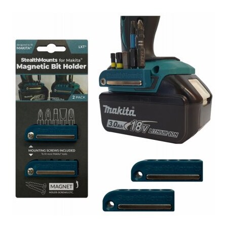 Metalmark Industrial 2PK BLU Bit Holder BH-MK-BLU-2